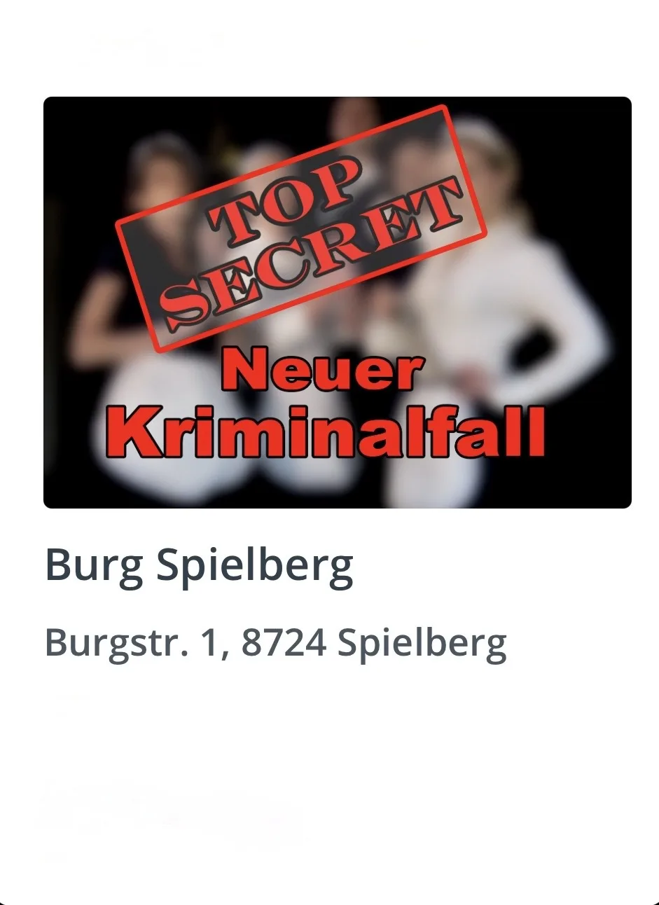 Top Secret - Neuer Kriminalfall