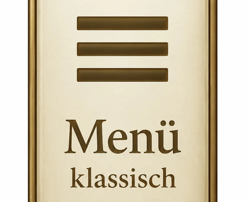 Menü klassisch - Bitte 1x Pro Ticket auswählen