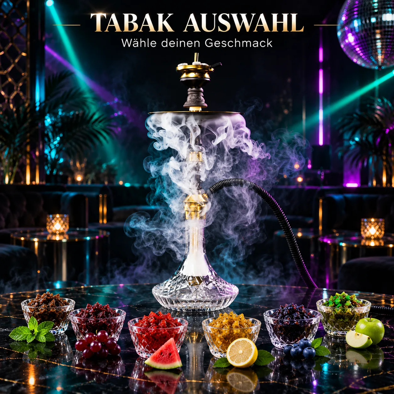 Shisha nach Wahl